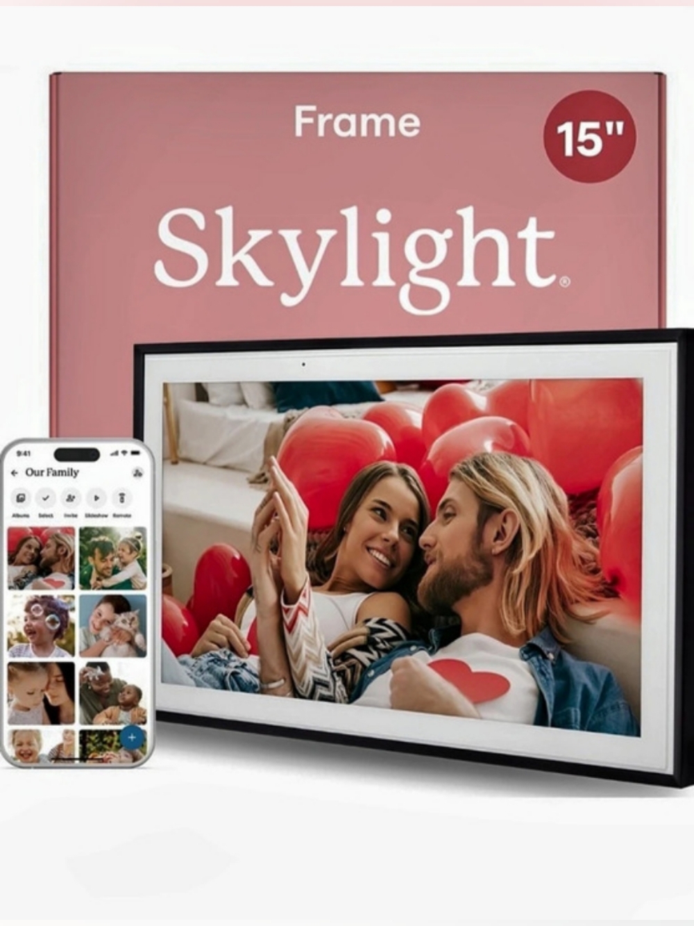 Skylight Frame 15 Inch Digital Photo Frame New Sealed Box